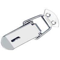 Buy cheap 120kg Silver Tone Spring Loaded Hasp Catch Lock Buckle product