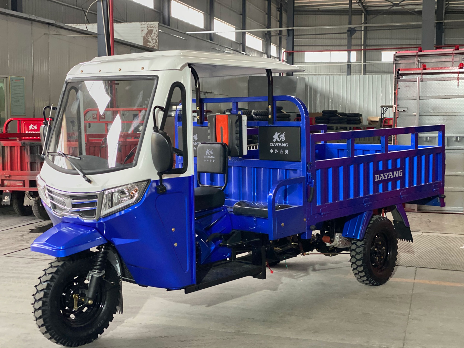 Affordable Curb Weight ≥500kg Single Cyclinder 4 Stroke Motor Tricycle in Sri Lanka