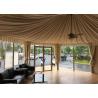Buy cheap Customized Prefabricated Semi Permanent Luxury Resort Tent from wholesalers