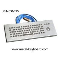 Buy cheap Desktop Stainless steel Ruggedized Keyboard with Laser Trackball product