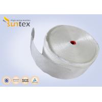 Buy cheap Fire Resistant 550C Heat Sealing High Temperature Fiberglass Tape For Fireplace product