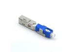 Green Fiber Optic Fast Connector 52mm Fiber Optic SC Connector For 2 X 3mm Drop