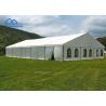 Buy cheap PVC Fabric 10x30 Party Tents , Outdoor White Marquee Tent Fire Prevention from wholesalers