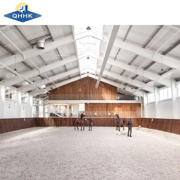 Buy cheap Customized Indoor Steel Structure Horse Riding Arena Equestrian Show Shed from wholesalers