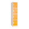 Buy cheap Customized Coated 4 Doors Storage Steel Locker school lockers /gym lockers from wholesalers