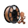 Buy cheap High Quality 3D Printer Filament Ebony Wood Color PLA+ Filament 1.75mm Toughness Enhanced from wholesalers