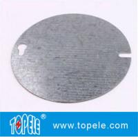 Buy cheap Octagonal Galvanized Steel Cover 54C1, Flat, 4-Inch Diameter product