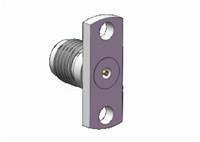 Buy cheap K2.92mm Female RF Adapter 2 Holes Flange Ideal for High-Frequency Module from wholesalers