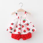 Summer Cool And Breathable Children's Outfit Sets Girls Pumpkin Pants Design