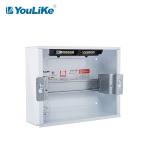 10 Way Electrical Circuit Breaker Distribution Box White Powder Painting