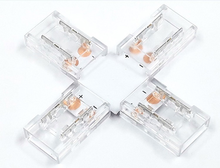 COB LED Strip Connector Waterproof IP67 Quick Plug & Play 24V/12V Compatible Wholesale Lighting Accessories