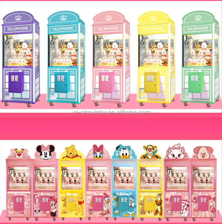 Customized Coin Operated Vending Game Machine For Fun City OEM Welcomed