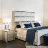 Buy cheap Ornate 450mm Modern Drawer Nightstand 0.55m Contemporary Side Table Bedroom from wholesalers
