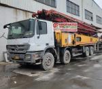 Used 46m Putzmeister Concrete Pump Truck on Mercedes Benz Heavy Equipment