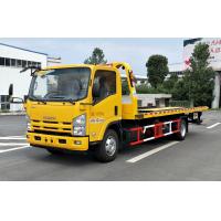 Buy cheap Small Wrecker Tow Trucks Flat Bed 4500mm Wheelbase 190hp Diesel Engine Six Speed product