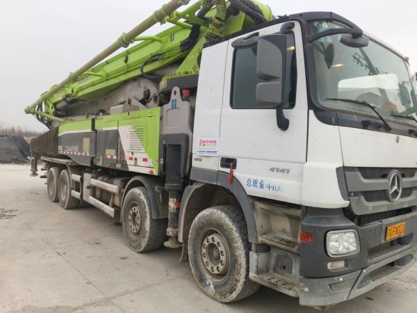 Buy cheap 19 Years of Green Construction Machine Expertise Zoomlion Used Pump Car on Benz Chassis from wholesalers
