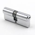 European Door Lock Cylinder Two Sides Powder Coated 50mm 80mm Length