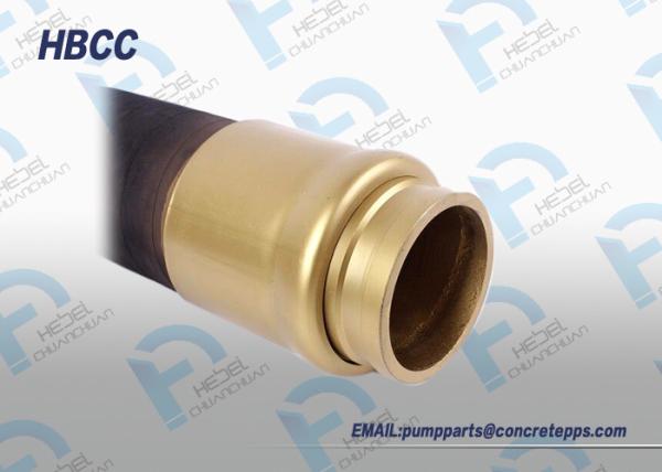 Quality High quality different sizes concrete rubber hose weld-on flange galvanized for sale