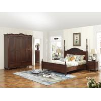Buy cheap Rubber Wood bedroom Furniture good quality Headboard Bunk bed 1.8 /1.5 M with product