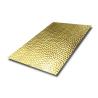 Buy cheap 201 304 316 Hand Hammered Texture Brass Color hammered stainless steel sink Metal Sheet from wholesalers