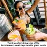 Buy cheap Recyclable Eco Friendly Paper Drinking Straws Colorful Graduation Paper Straws from wholesalers