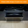 Buy cheap Custom Wine Cooler Furniture Single Zone Brown Wood Drinks Cabinet from wholesalers