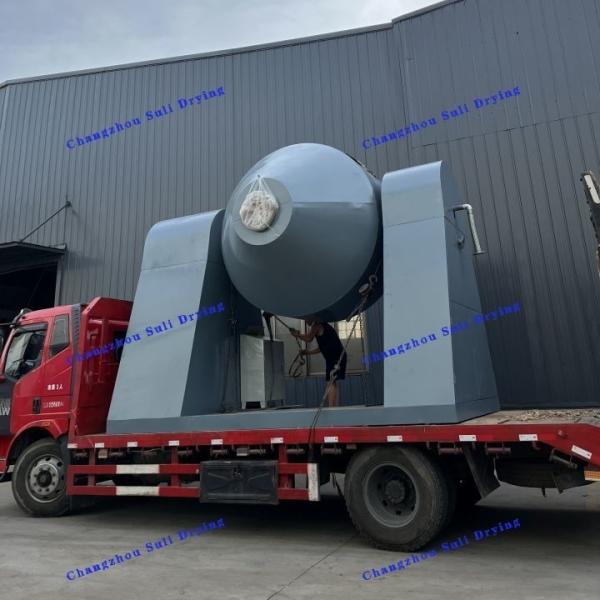 Buy cheap Lithium Iron Phosphate Battery Material SZG Double Cone Dryer Electrical Heating from wholesalers