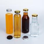 Transparent Bulk Glass Juice Bottles 2 Oz 300ml for Soft Drink