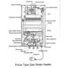 Buy cheap Low Pressure Flue Type Instant Gas Water Heater High Reliability For Hot Water Supply from wholesalers