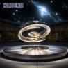 Buy cheap Metal Art Twisted Star Ring Stainless Steel Outdoor Sculpture from wholesalers