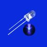 Buy cheap 5mm LED Light Emitting Diode 390nm - 400nm Purple Color 300mcd - 400mcd Clear Lens Round Head With Flange from wholesalers