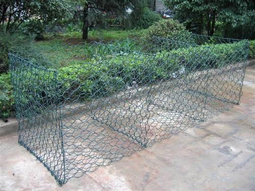 Buy cheap Pvc Coated Hexagonal 4mm Gabion Baskets Wire Mesh Box Walls from wholesalers
