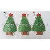 Buy cheap 4C Printing Musical Greeting Card AG10 Battery Christmas Tree Shaped from wholesalers