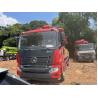 Buy cheap The 2021 Red Sy Concrete Pump Truck with 2 Boom Sections on Sy prime s Homemade Chassis from wholesalers