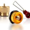 Buy cheap Outdoor Propane Small Tank Input Adapter for Yellow BBQ Camp Stove Burners Conversion from wholesalers