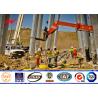 Buy cheap 69 kv Philippines Galvanized Steel Utility Pole For Electricity Distribution Line from wholesalers