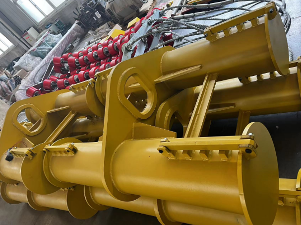 High Reliability Power Saving Pipe Roller Cradle For Suspension Use