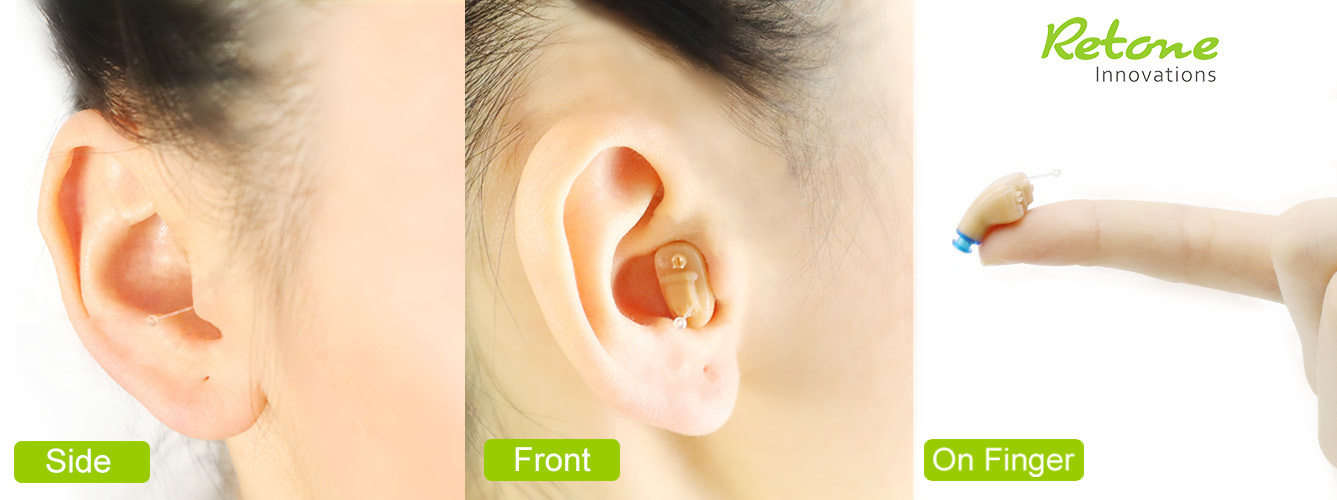 Invisible Mini Behind The Ear Hearing Aids