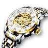 Buy cheap Automatic 2670 Men Mechanical Watches Hollow Luxury 5ATM Waterproof Alloy Case from wholesalers