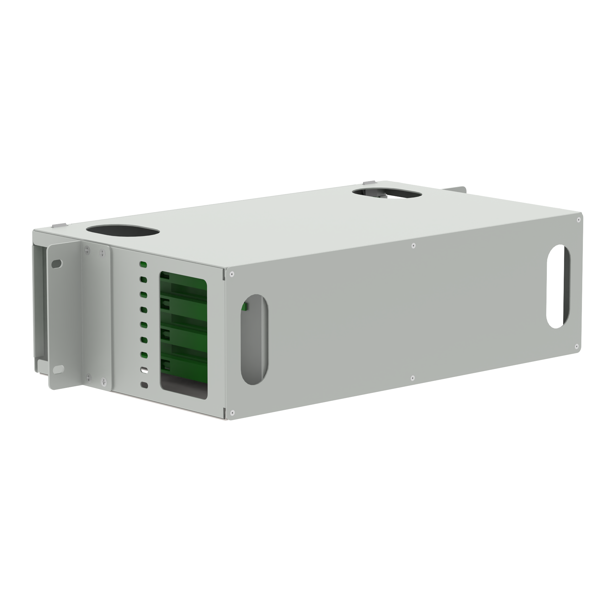 Sub Optic Distribution Frame LC Type 48 Ports Fiber Optic Patchpanel for Data Center