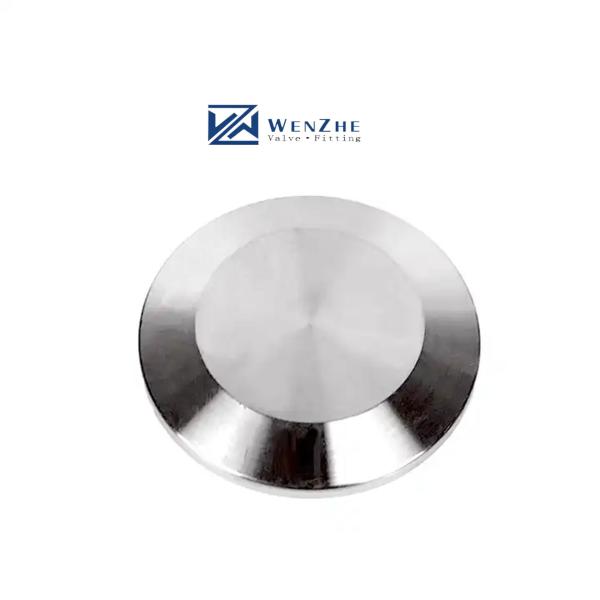 Buy cheap Customized Blind Plate 316 Stainless Steel Sanitary Chuck Clamp Plug Pipe Plug from wholesalers