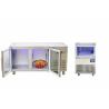 Buy cheap Commercial Blue Light Inside Refrigerator Solid Door With OEM Services from wholesalers