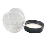 30ML Clear Plastic Eye SGS Cosmetic Cream Jar With Tip