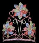 Spring 3D flowers for Easter pageant crowns custom flowers crowns lovely girls