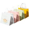 Buy cheap Offset Printing Portable Kraft Paper Bags For Cake Boxes 21*14*19cm from wholesalers
