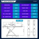 3d Wheel Alignment Used Hydraulic Scissor Car Lift Suitable For Vehicle Repair