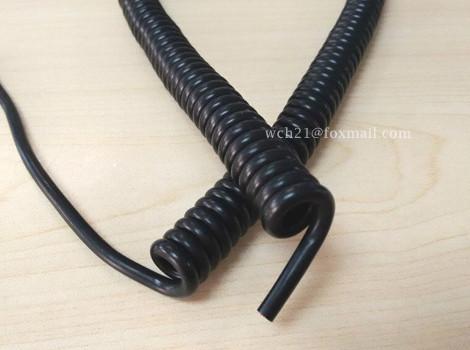 Buy cheap UL20292 Jet Trencher TPE Curly Spiral Cable from wholesalers