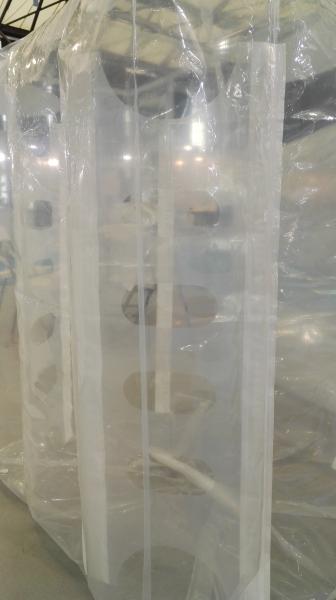 Buy cheap Transparent anti-sifting PE baffle liner attached to Jumbo bag FIBC from wholesalers