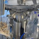 Flexible Rotary Pouch Packing Machine with Stainless Steel Contact Parts for
