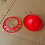 Buy cheap Red Cylindrical Poultry Drinker / Plastic Water Feeder Anti Drip Constant Water Supply For Poultry from wholesalers